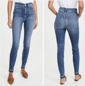 AYR The Riser Blue Medium Wash High Rise Skinny Jeans Size 29 w 26 l